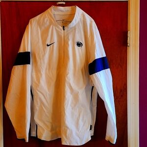 NIKE ON-FIELD PENN STATE WINDBREAKER.